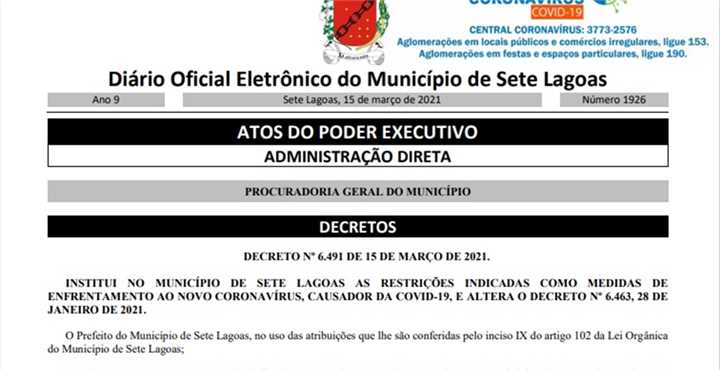 As demais regras do decreto anterior seguem vigentes.